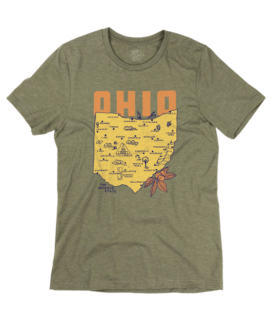 The Buckeye State Ohio Shirt - HomeTownRiot