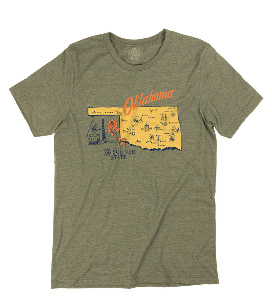 The Sooner State Oklahoma Shirt - HomeTownRiot