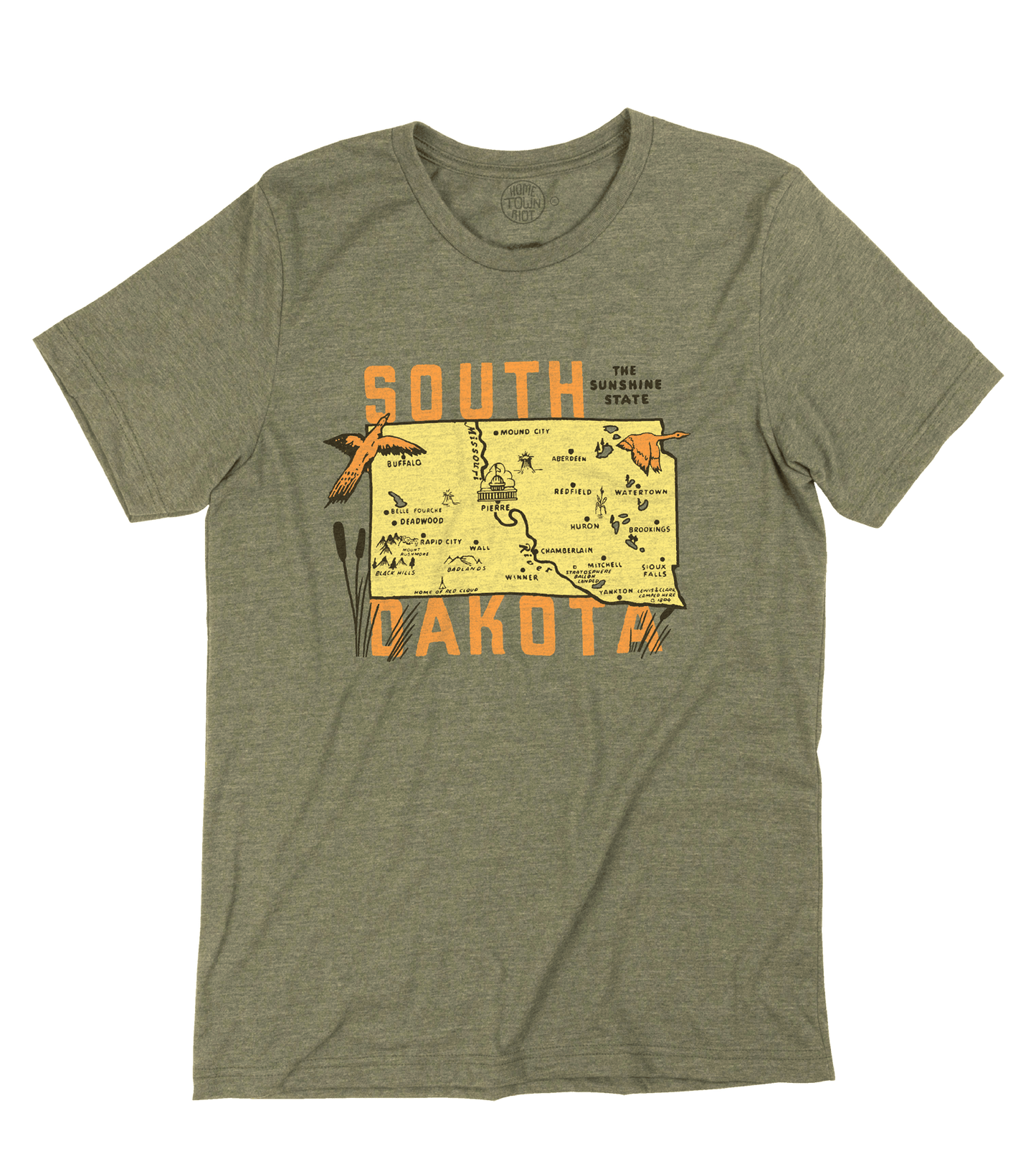 The Sunshine State South Dakota Shirt - HomeTownRiot